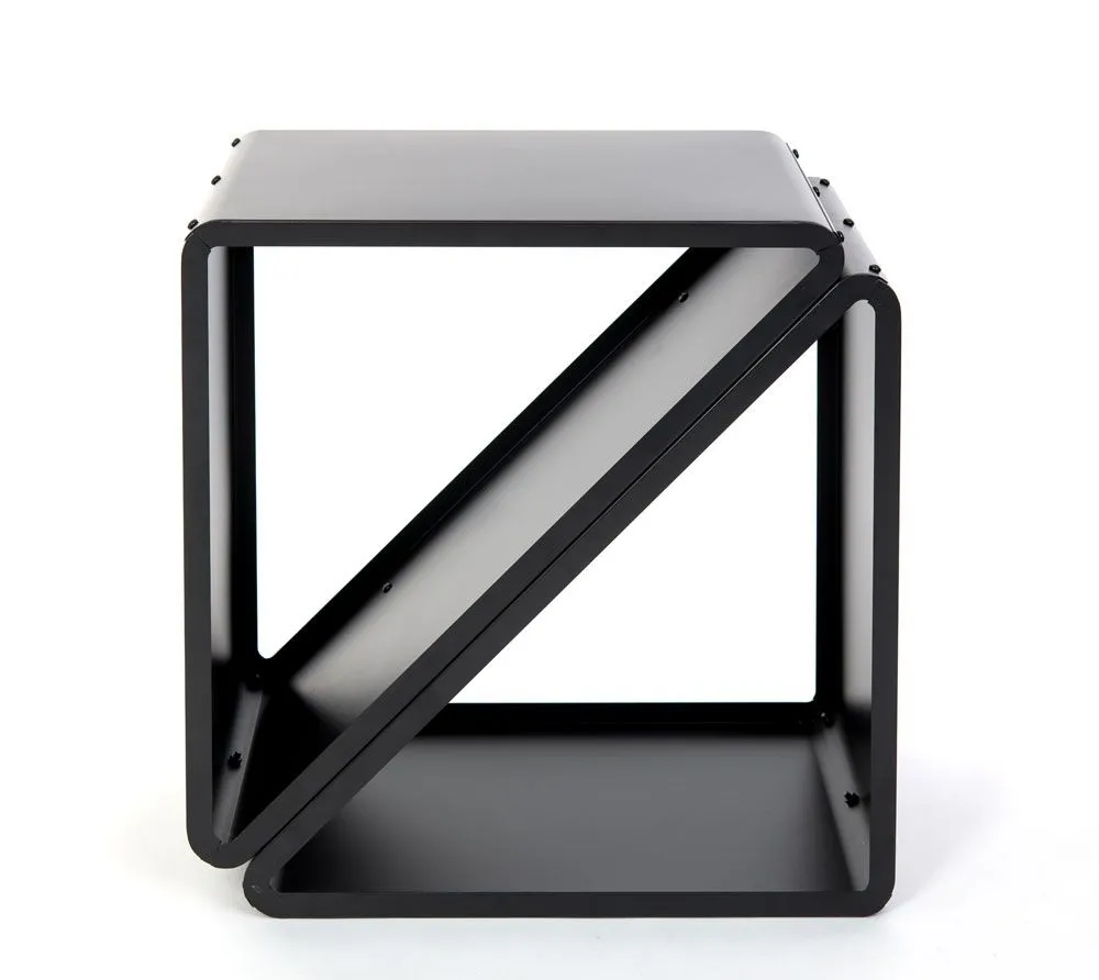 Westmann Stalowy stojak na drewno opałowe Czarny 57x36x56cm