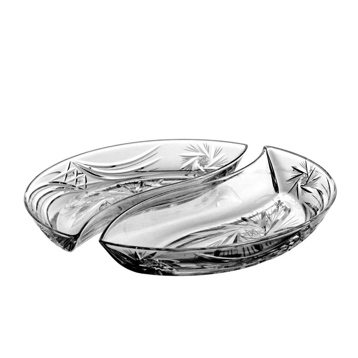 Crystal Julia Misy kryształowe 27,5 x 13cm 2 sztuki