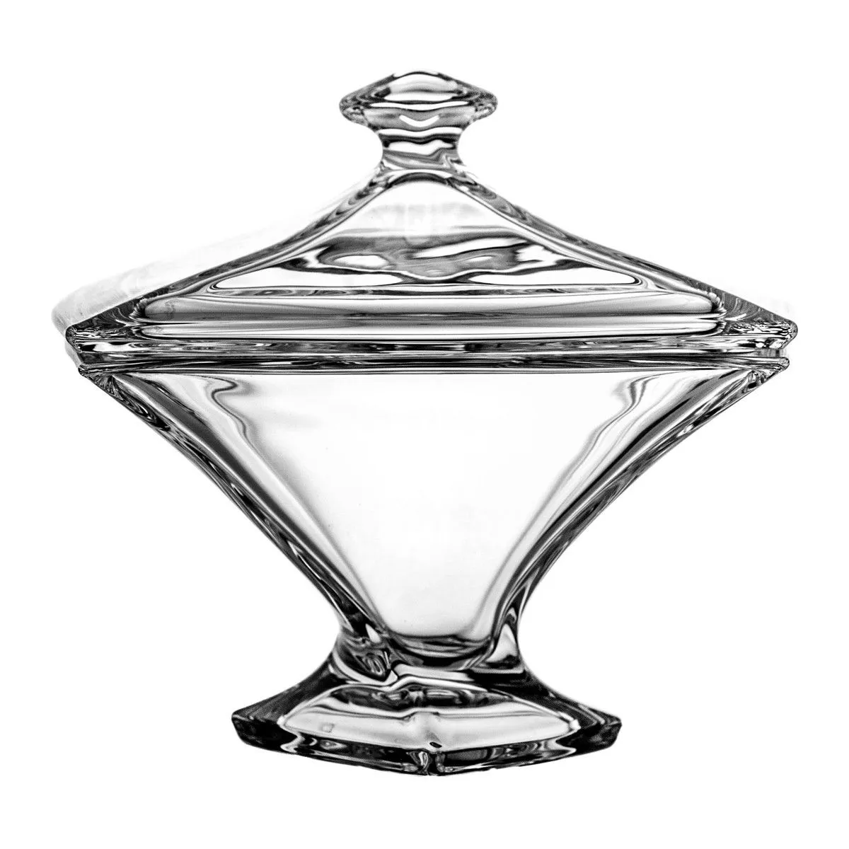 Crystal Julia Bomboniera pojemnik na słodycze lub ciastka