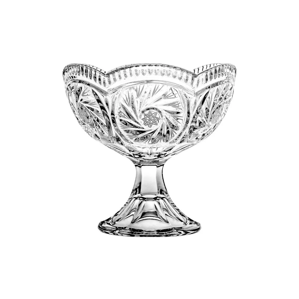 Crystal Julia Miseczka kryształowa na nóżce Młynek 15 cm