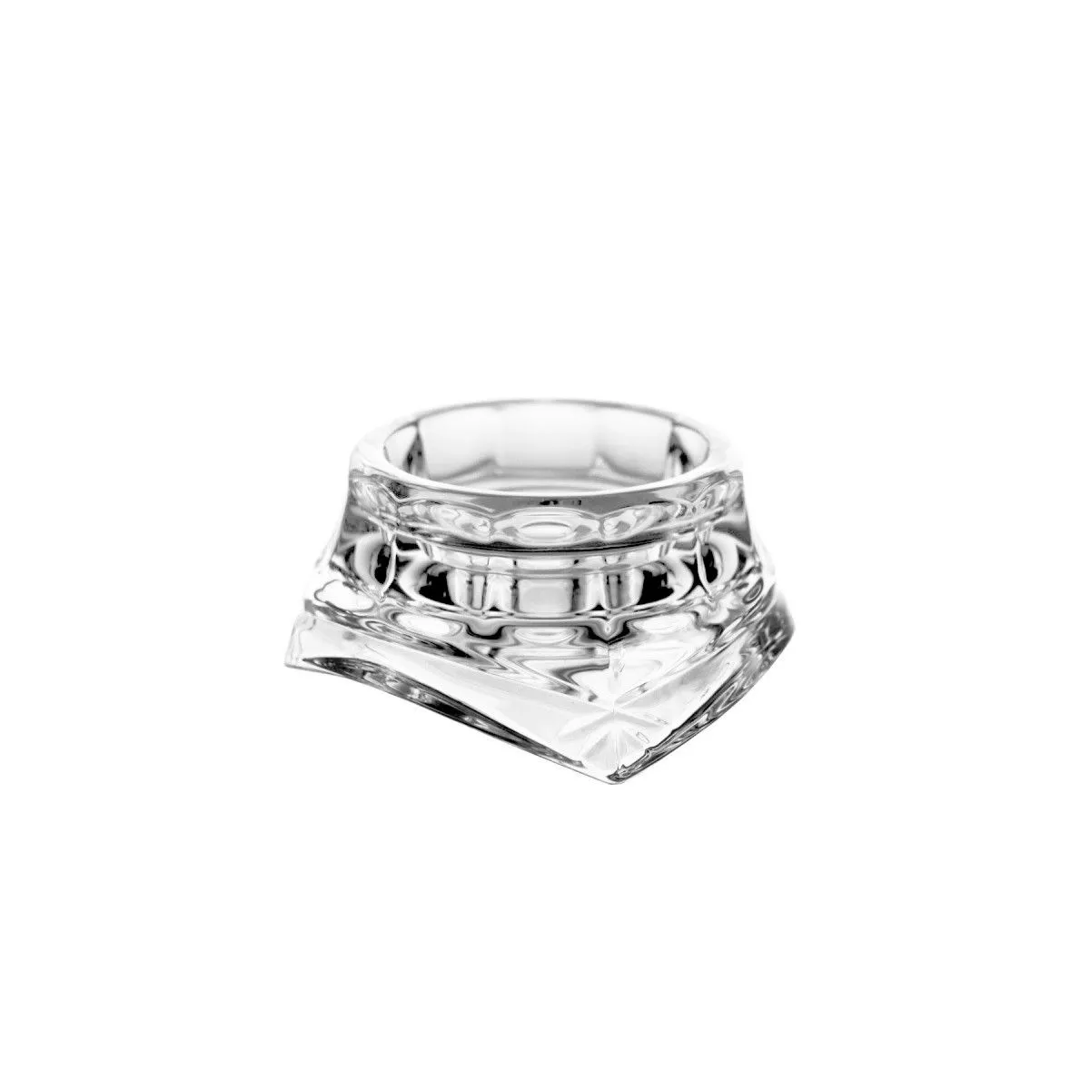 Crystal Julia Mały świecznik kryształowy 6 cm