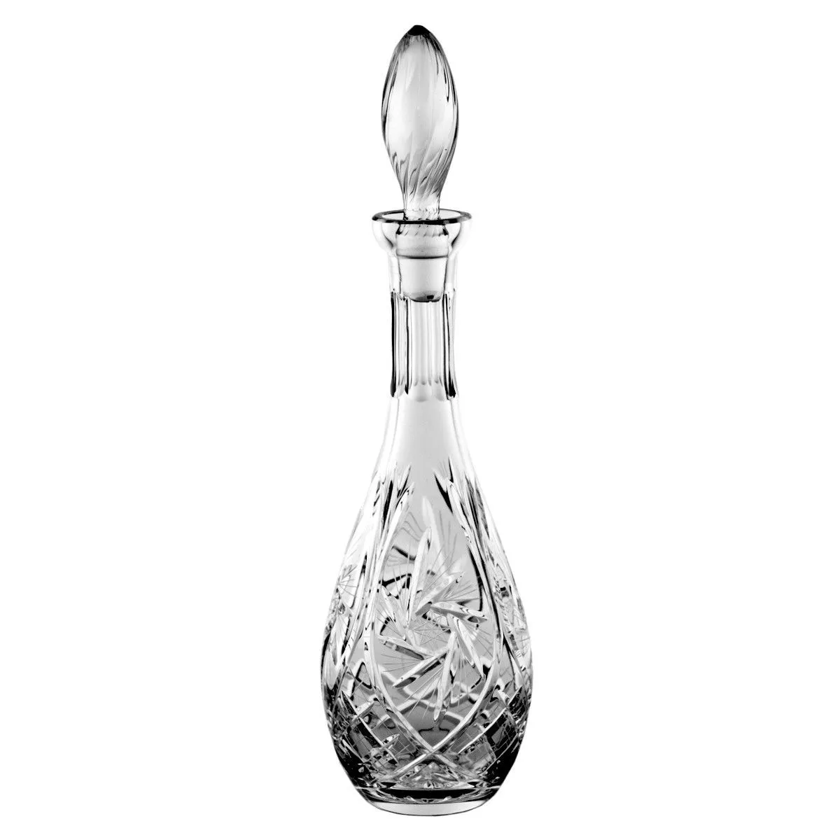 Crystal Julia Karafka kryształowa do wina Wiktoriańska Młynek