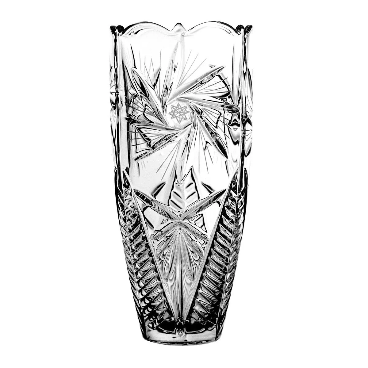 Crystal Julia Wazon kryształowy Młynek 30 cm