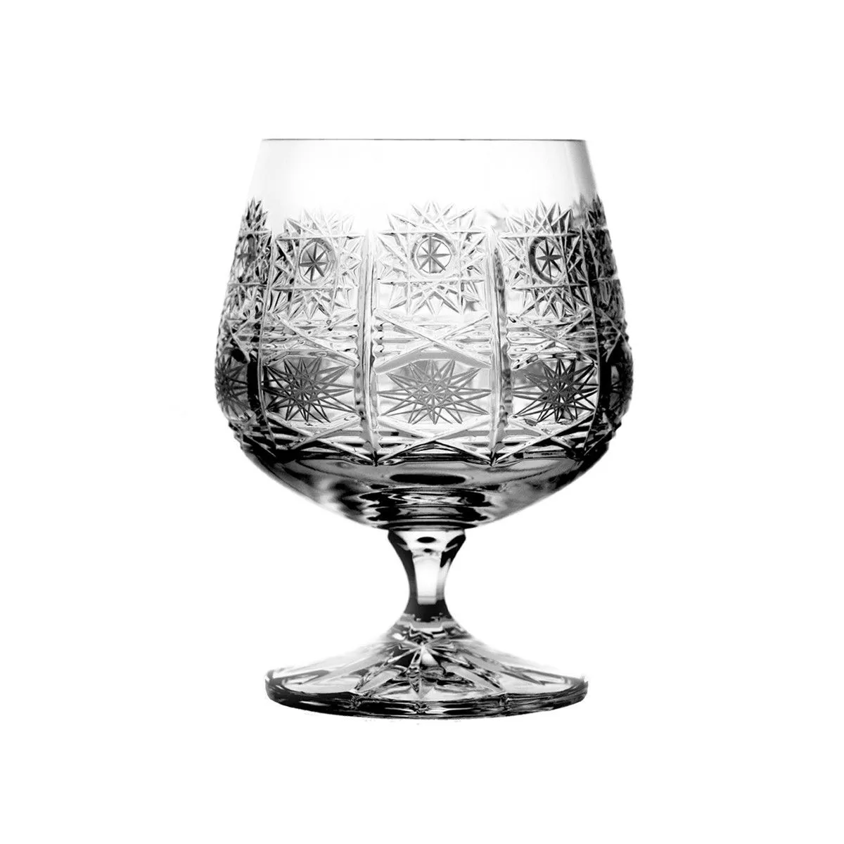 Crystal Julia Kieliszki kryształowe do koniaku 6 sztuk Gwiazdy