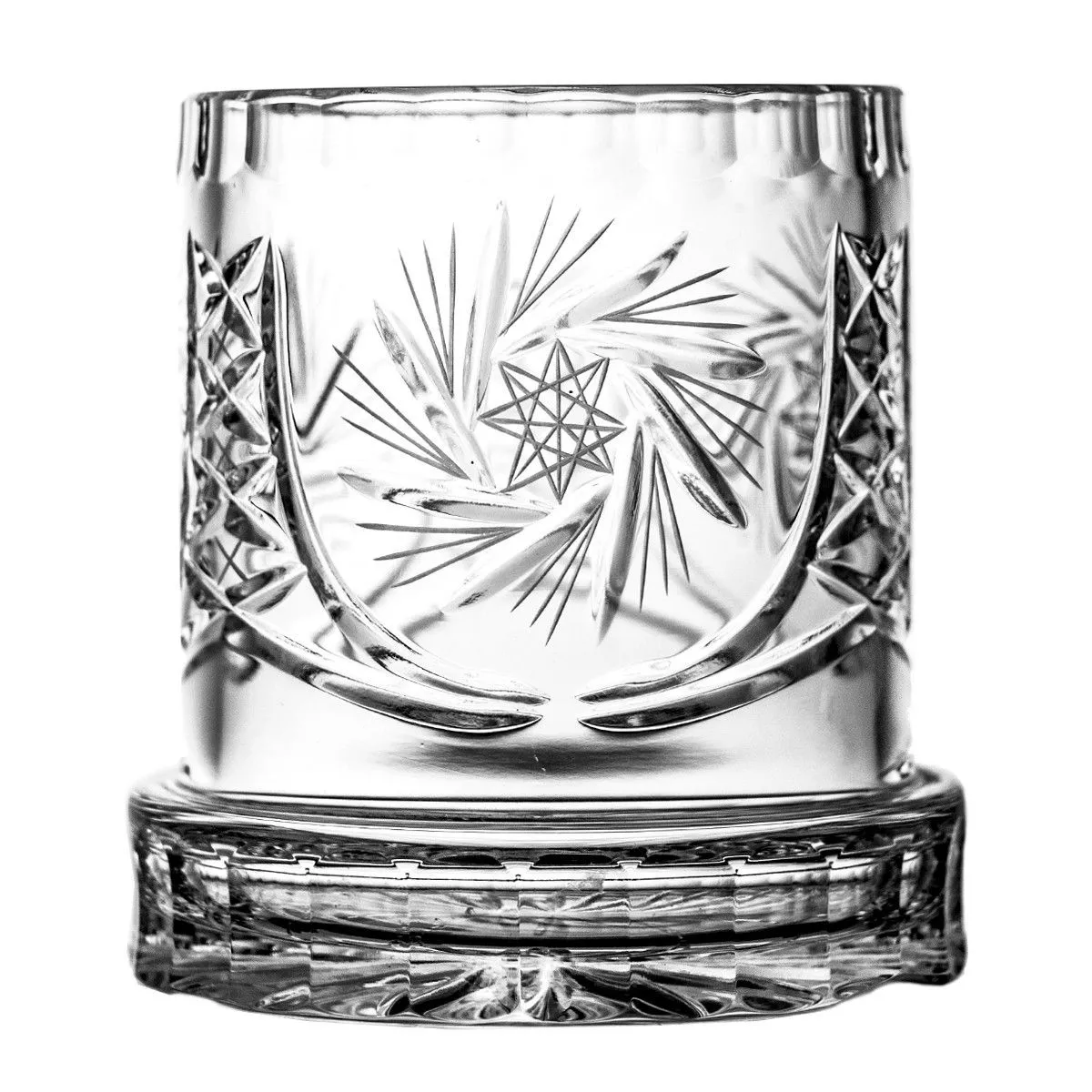 Crystal Julia Pojemnik kryształowy na sztućce Młynek 12 cm