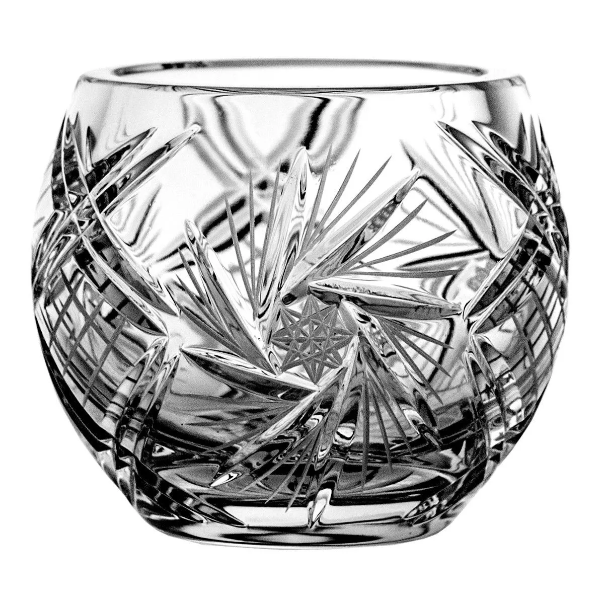 Crystal Julia Mały wazon kryształowy Młynek 9,5 cm