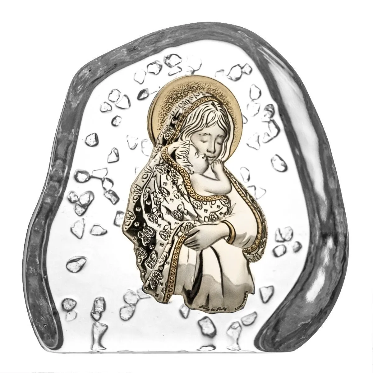 Crystal Julia Statuetka pamiątka Matka Boska