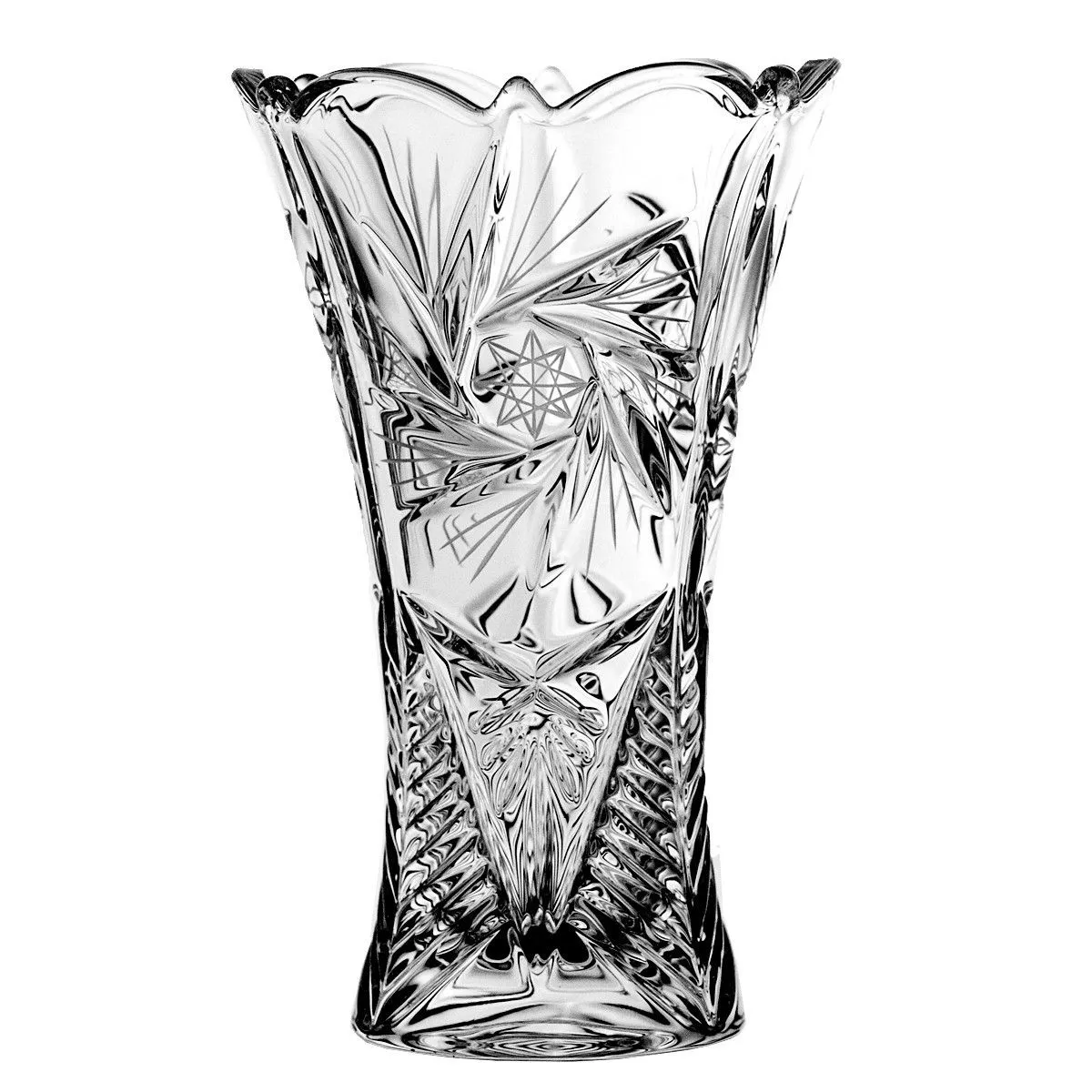 Crystal Julia Wazon kryształowy Młynek 20,5 cm