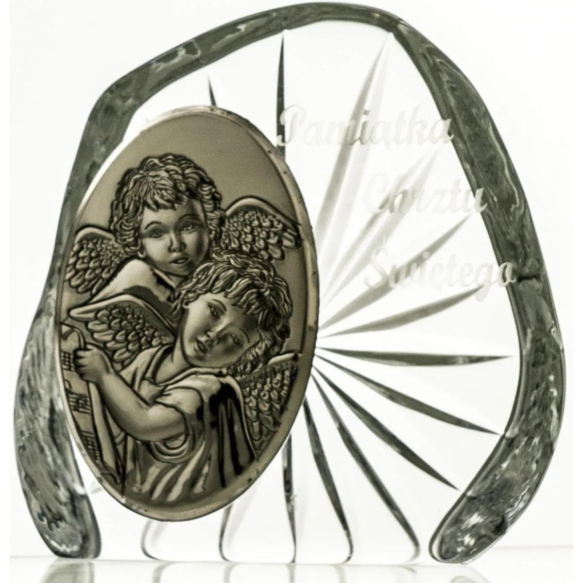 Crystal Julia Statuetka pamiątka Chrztu Świętego