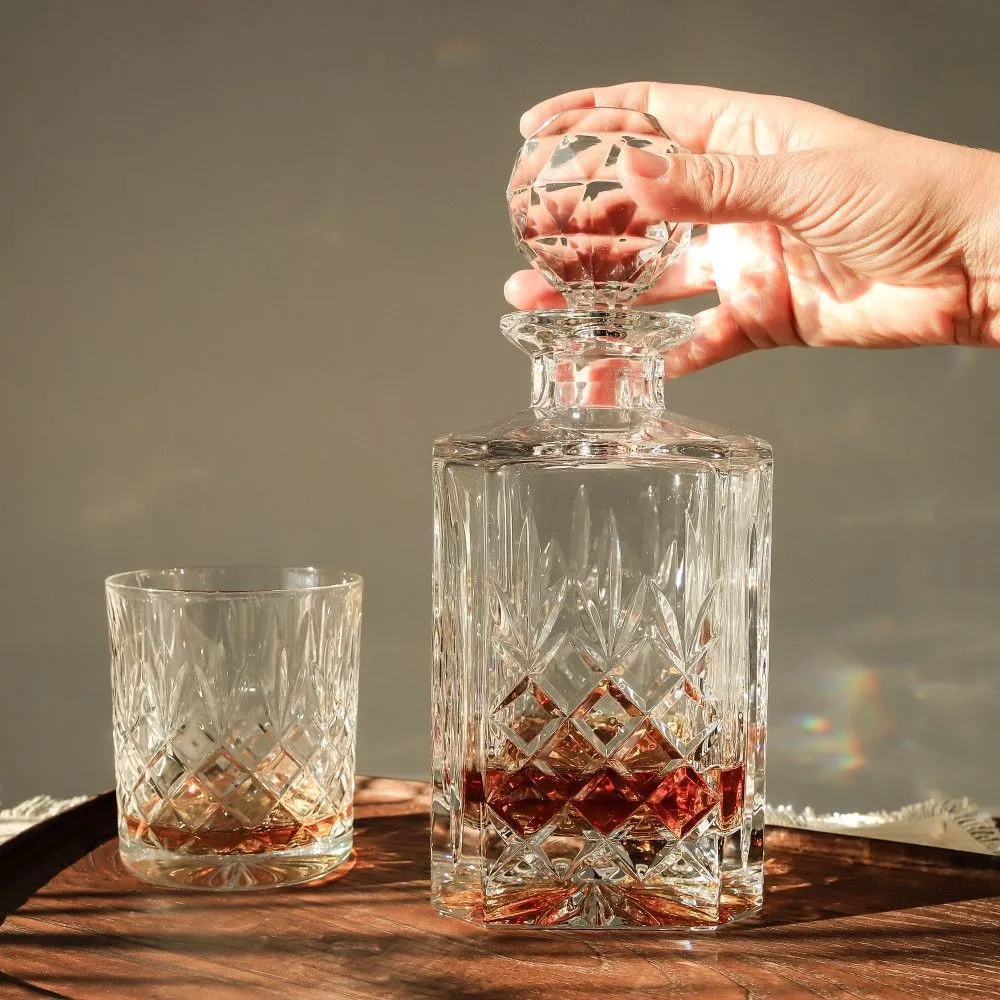 Crystal Julia Karafka kryształowa do whisky brandy Ananas