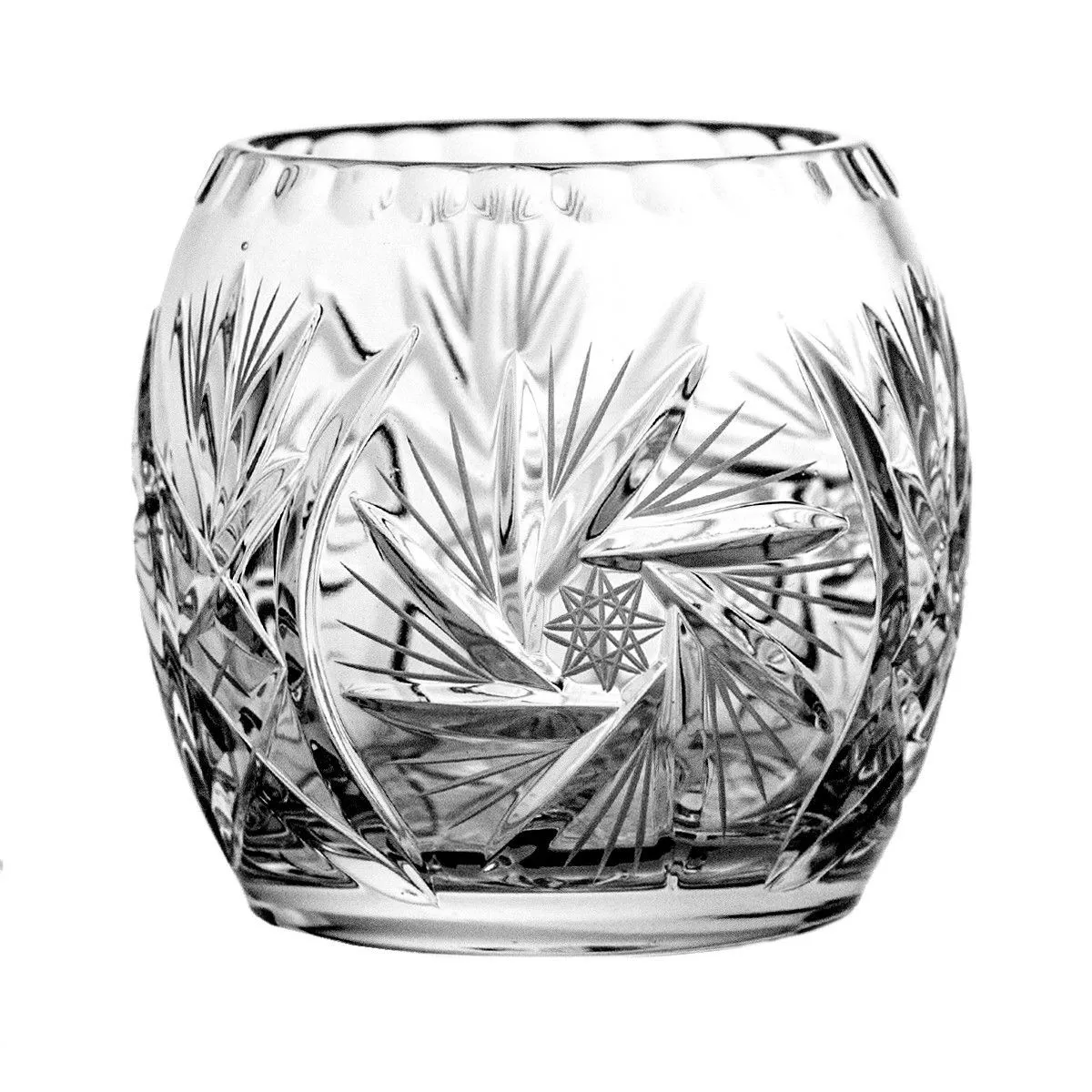 Crystal Julia Wazon kryształowy Młynek 9,5 cm