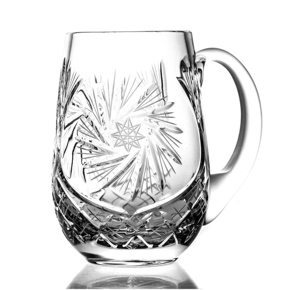 Crystal Julia Kufel kryształowy do piwa Młynek