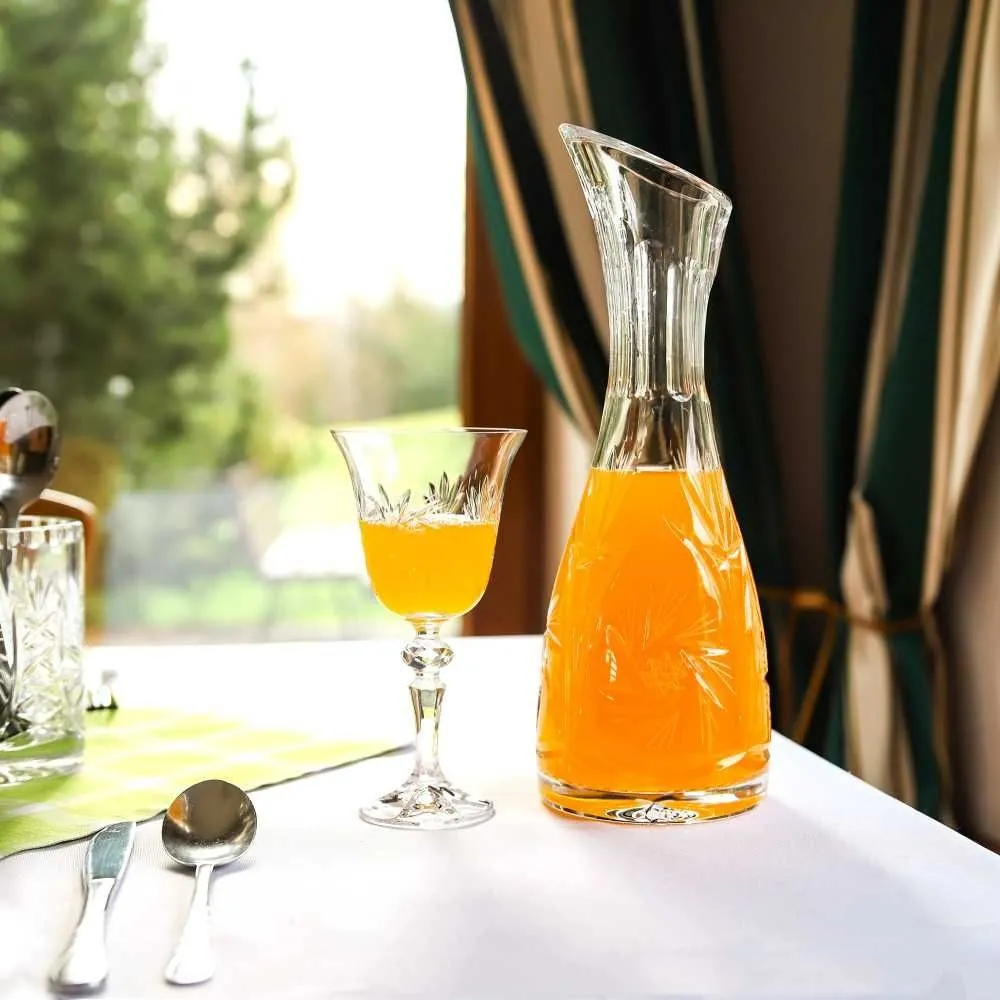 Crystal Julia Karafka kryształowa do wina wody Młynek