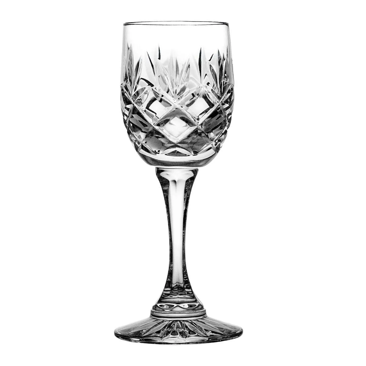 Crystal Julia Kieliszki kryształowe do likieru 6 sztuk Ananas