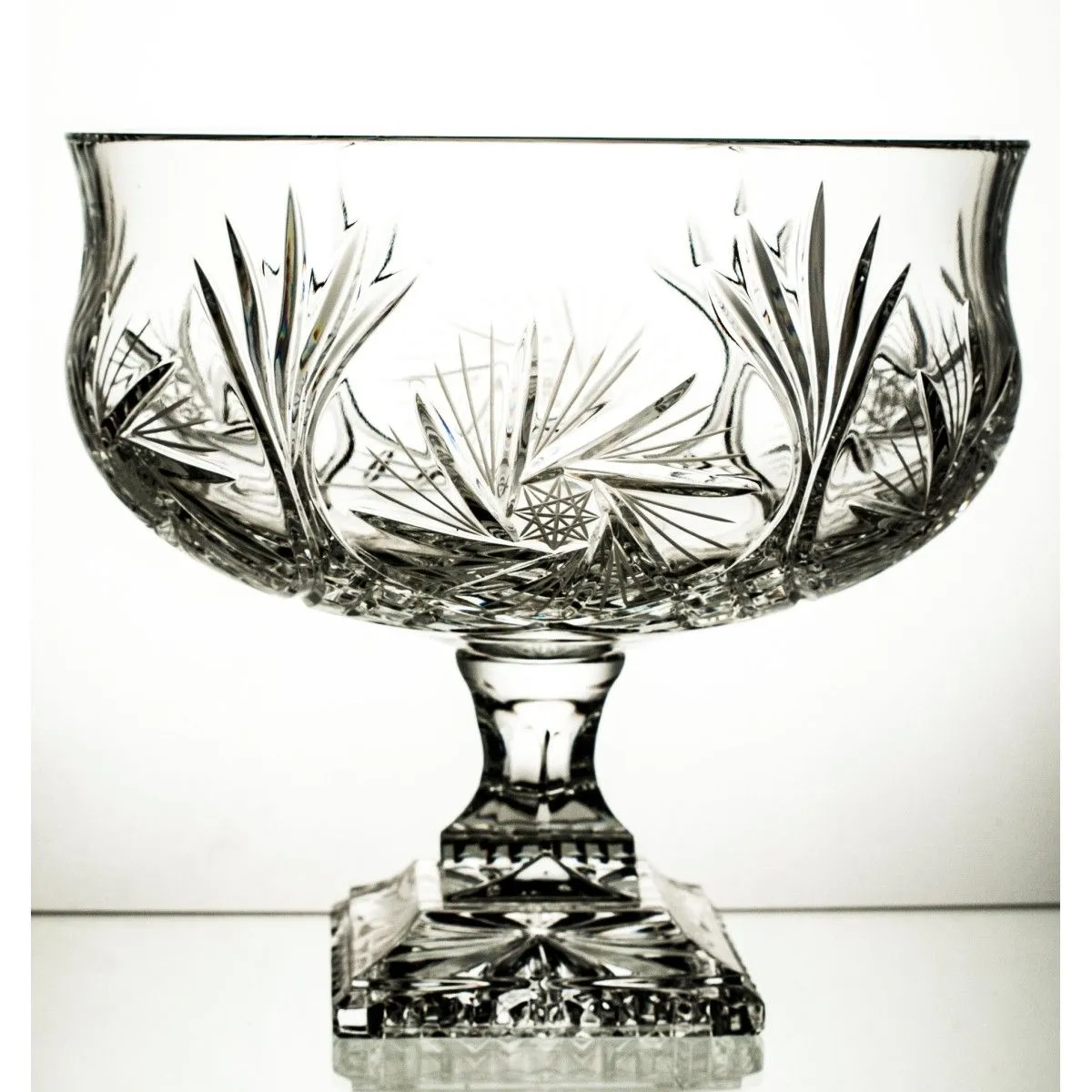 Crystal Julia Owocarka kryształowa na nodze okazała - 4557 -