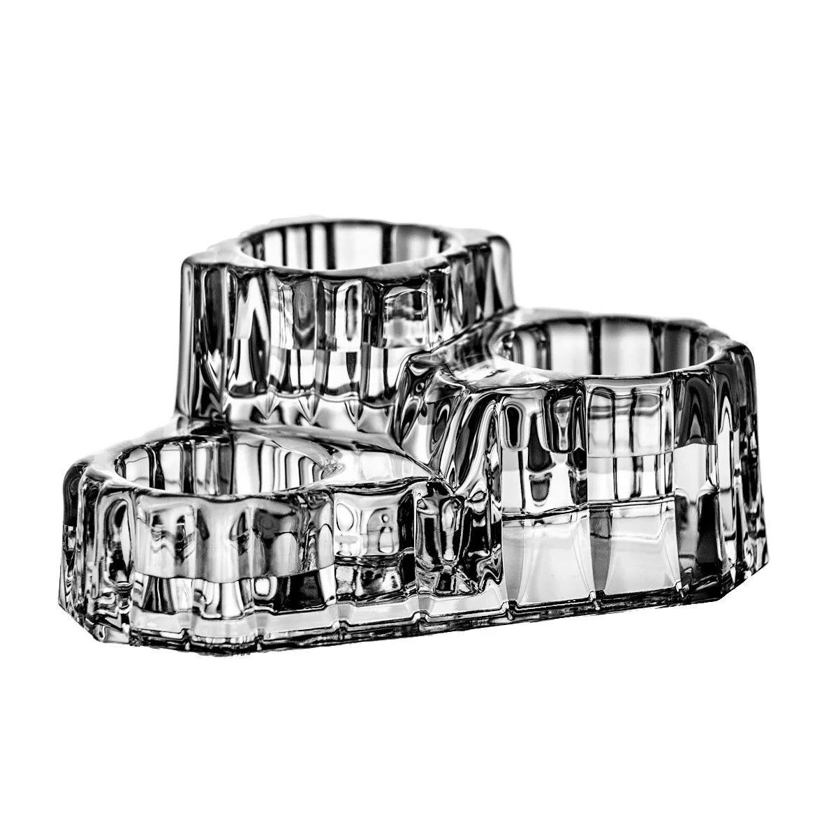 Crystal Julia 05399 Mały świecznik kryształowy 6,5 cm