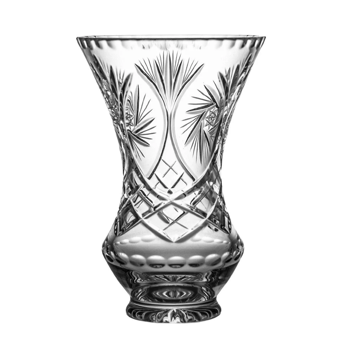 Crystal Julia Wazon kryształowy z polem do grawerowania