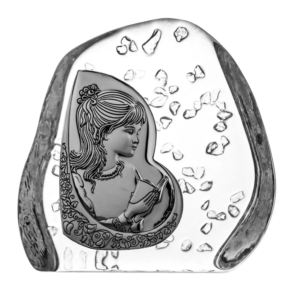 Crystal Julia Statuetka pamiątka I Komunii Świętej