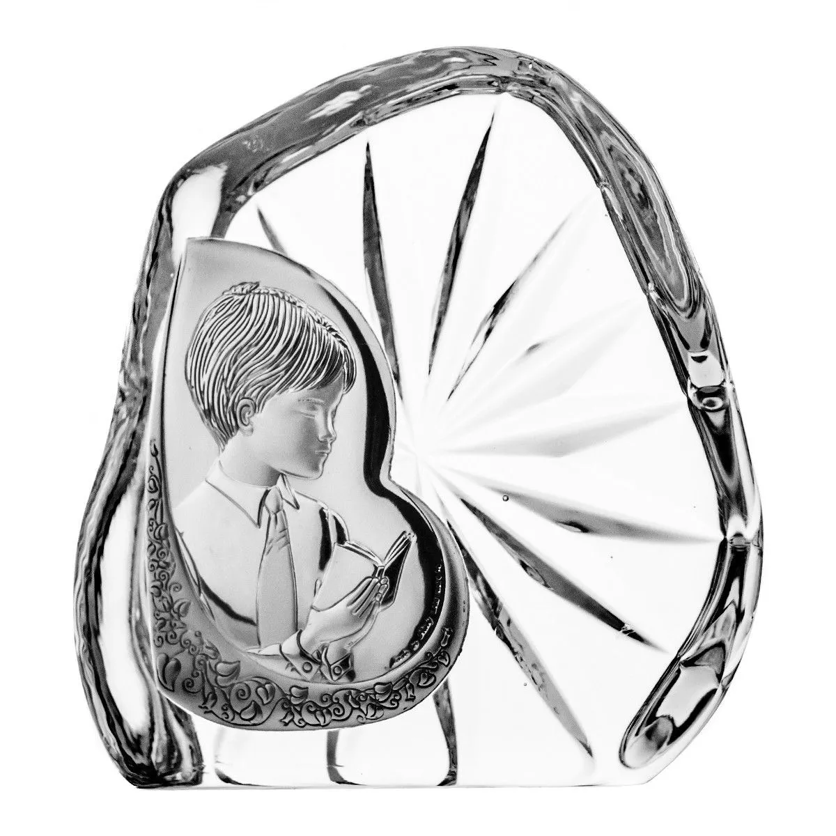 Crystal Julia Statuetka pamiątka I Komunii Świętej