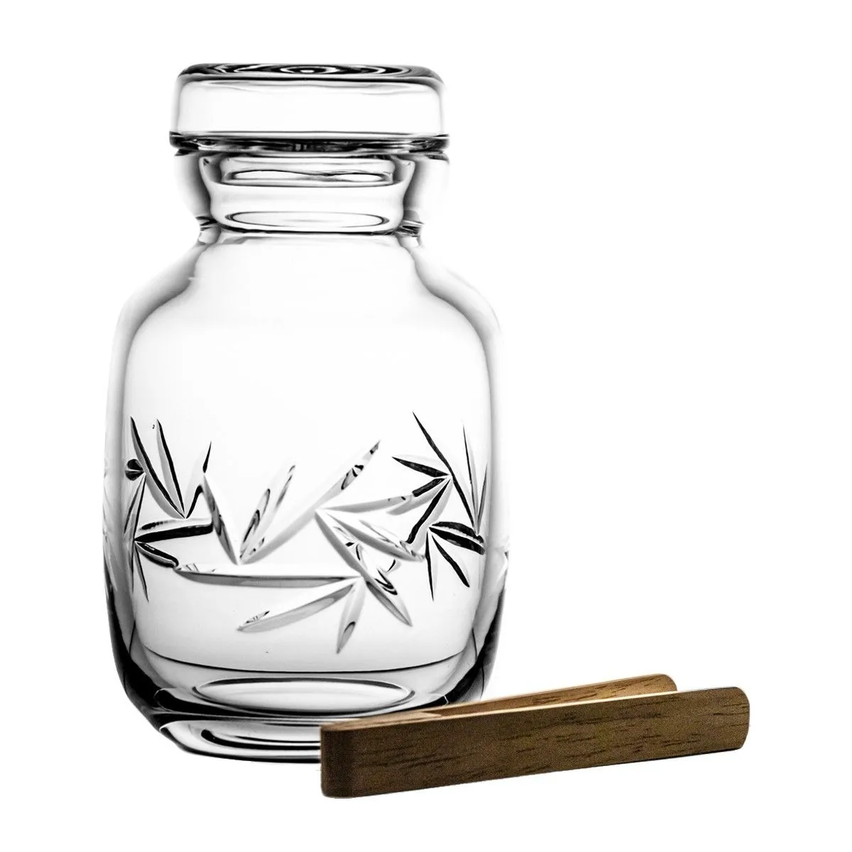 Crystal Julia Słoik kryształowy pojemnik 1 litr Kultowe Formy 8164