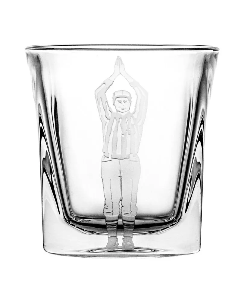 Crystal Julia Karafka do whisky i szklanki 6 szt. American Football