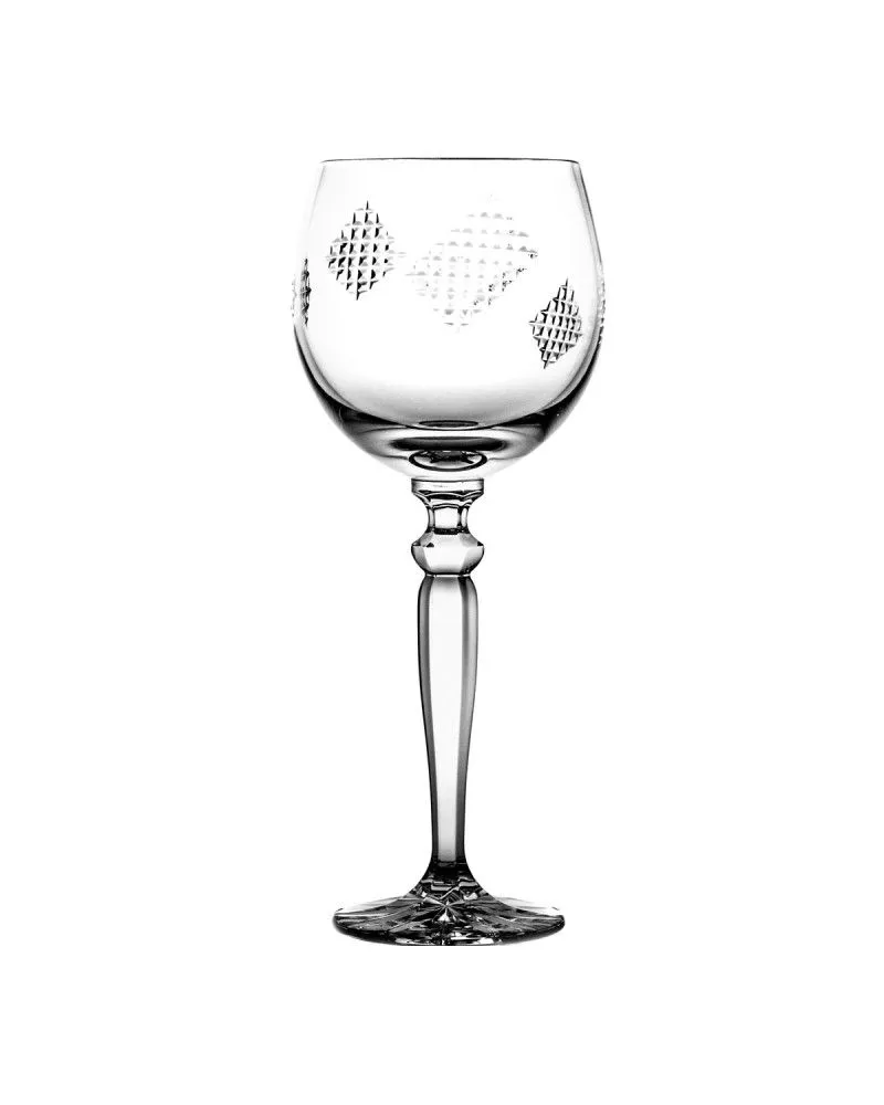 Crystal Julia Kieliszek kryształowy do wina Łatki