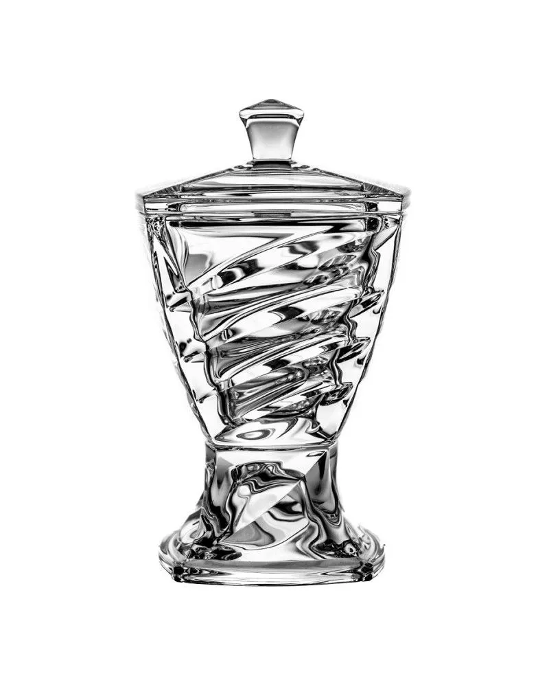 Crystal Julia Bomboniera pojemnik na słodycze lub ciastka