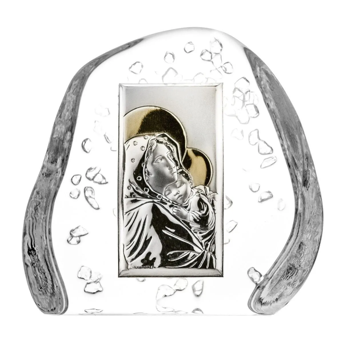 Crystal Julia Statuetka pamiątka Matka Boska