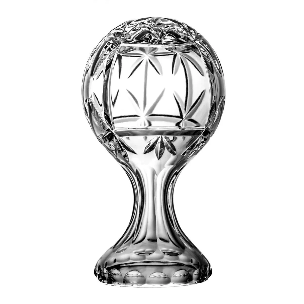 Crystal Julia Puchar kryształowy piłka miejsce na grawerunek 18 cm