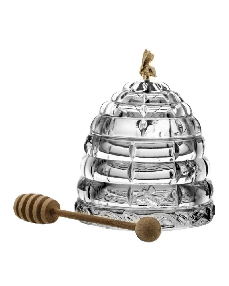 Crystal Julia Miodownica kryształowa pojemnik na miód 14,5 cm