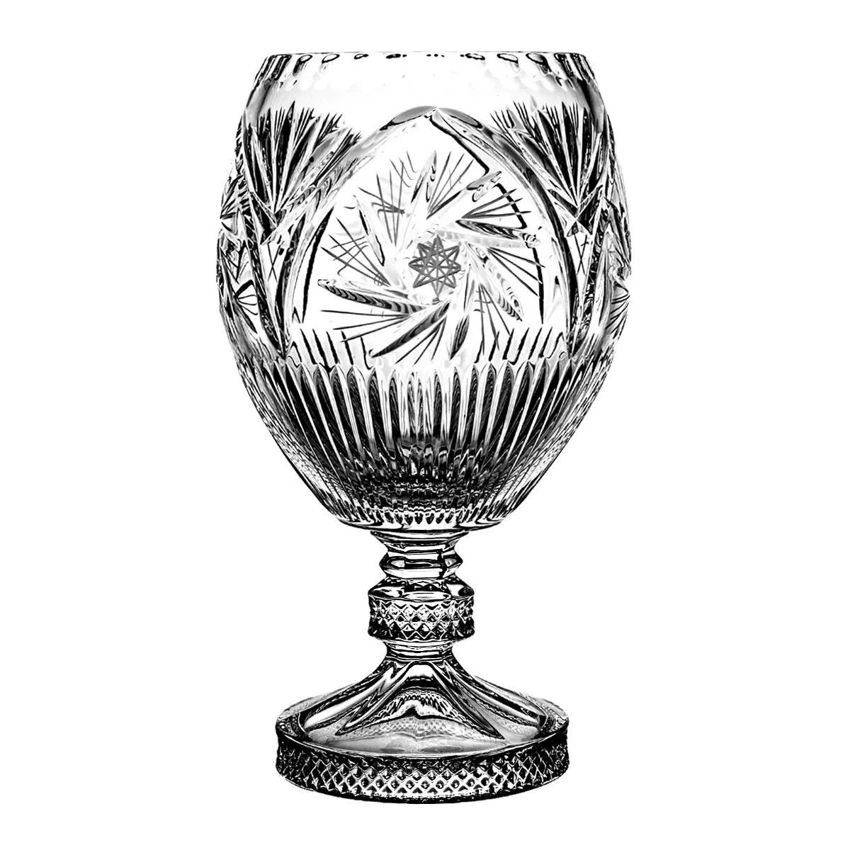 Crystal Julia Wazon kryształowy Młynek 27,8 cm