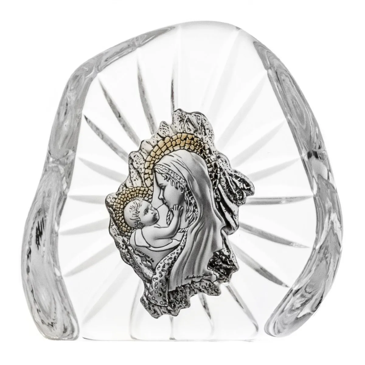 Crystal Julia Statuetka pamiątka Matka Boska