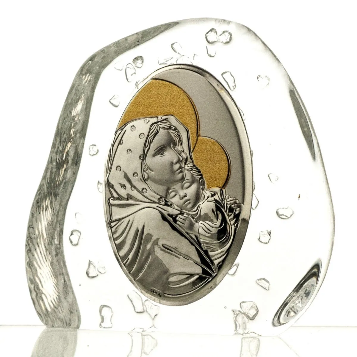 Crystal Julia Statuetka pamiątka Madonna z Dzieciątkiem