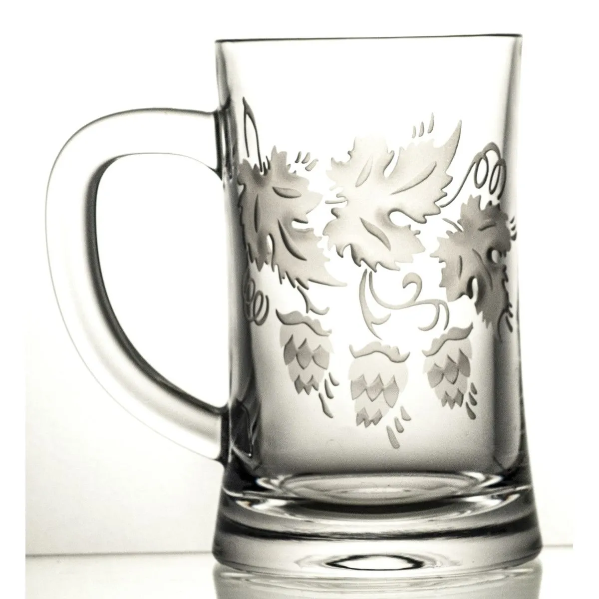 Crystal Julia Kufel kryształowy do piwa grawer chmiel