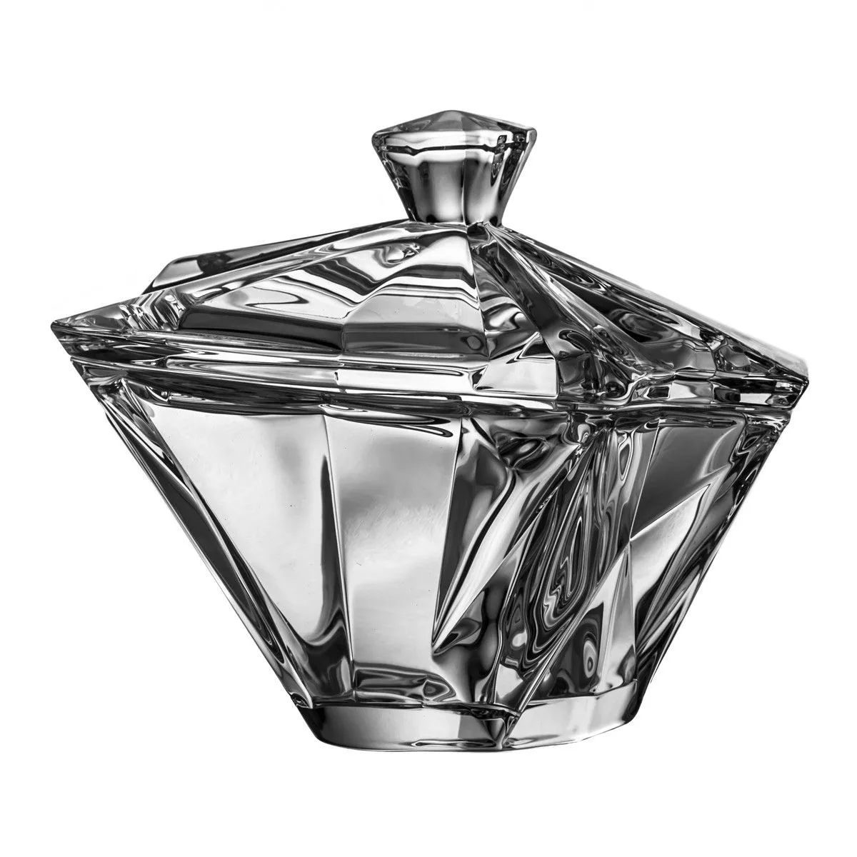 Crystal Julia Bomboniera pojemnik na słodycze lub ciastka