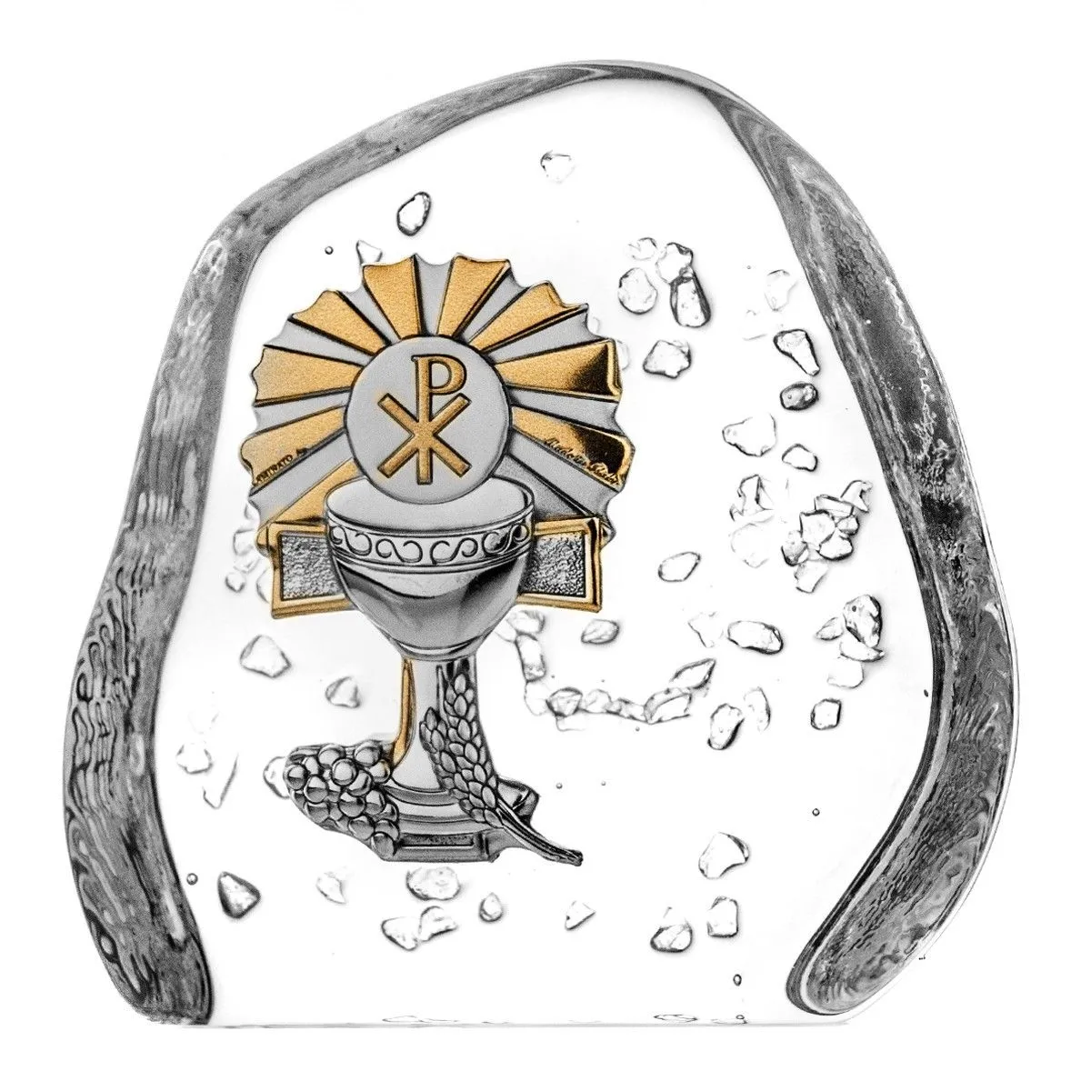 Crystal Julia Statuetka pamiątka I Komunii Świętej