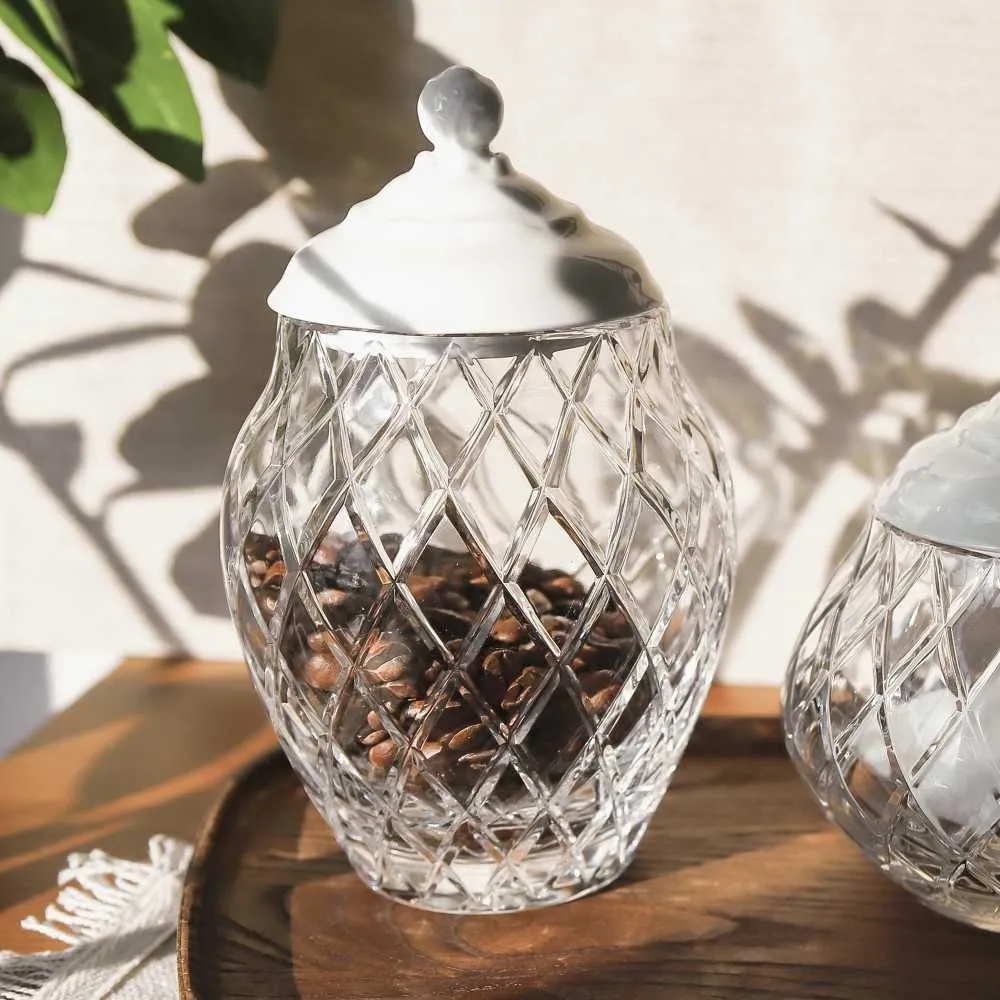 Crystal Julia Pojemnik Blanca miodownica 17,5 cm