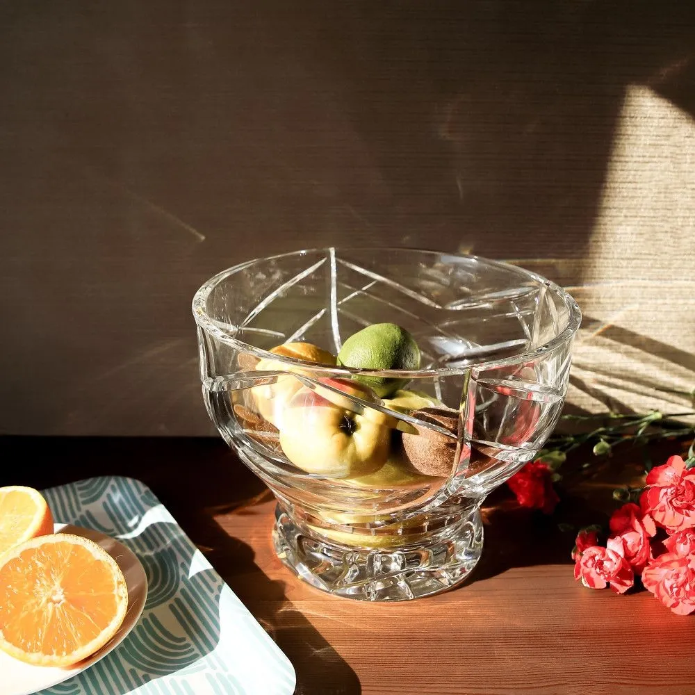 Crystal Julia Salaterka owocarka kryształowa środek stołu 24 cm