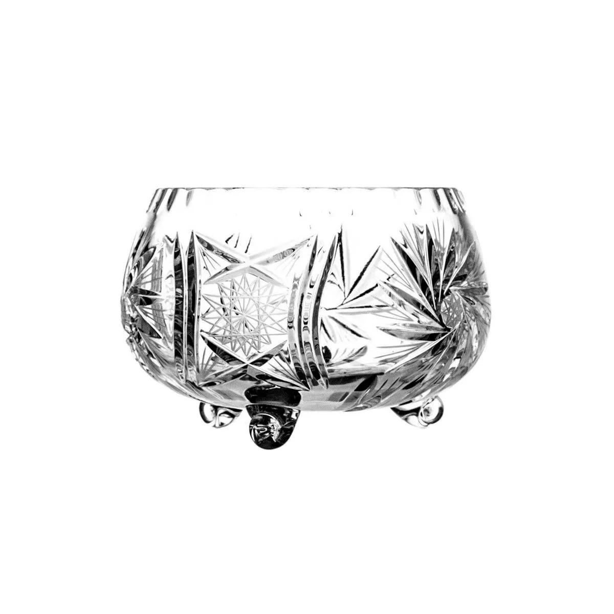 Crystal Julia Miseczka kryształowa na nóżkach Młynek 14,5 cm