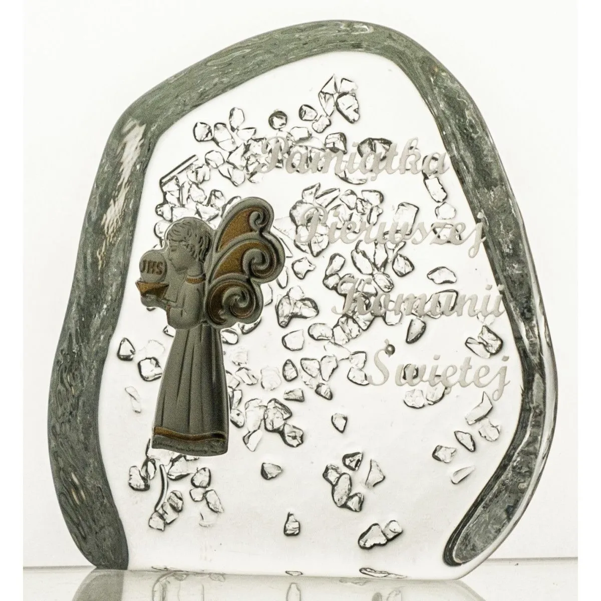 Crystal Julia Statuetka pamiątka I Komunii Świętej