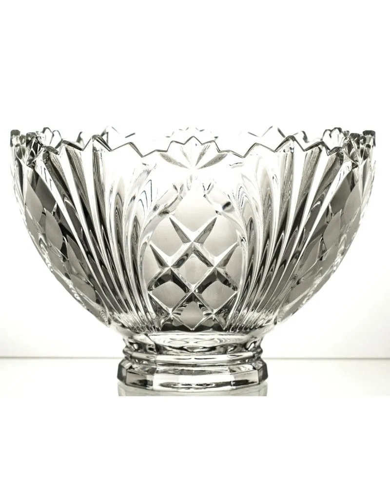 Crystal Julia Salaterka owocarka kryształowa środek stołu 23 cm