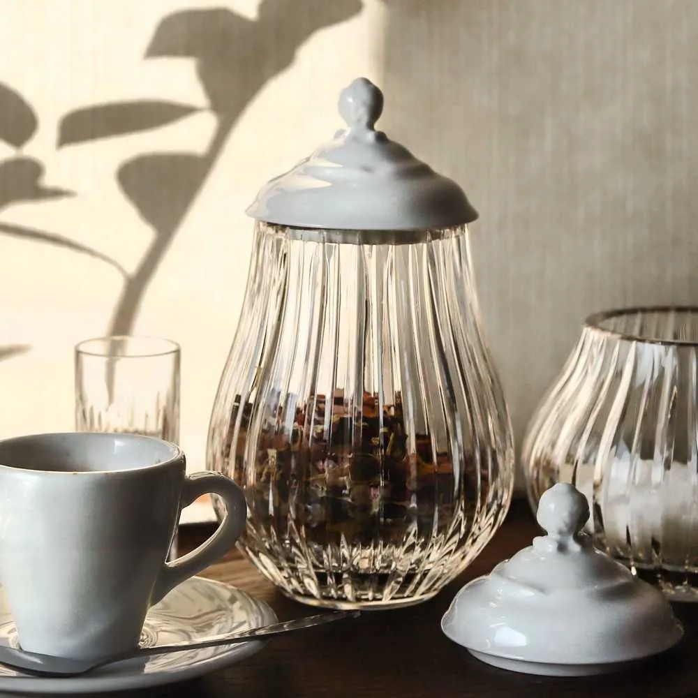 Crystal Julia Pojemnik kryształowy Blanca 18 cm