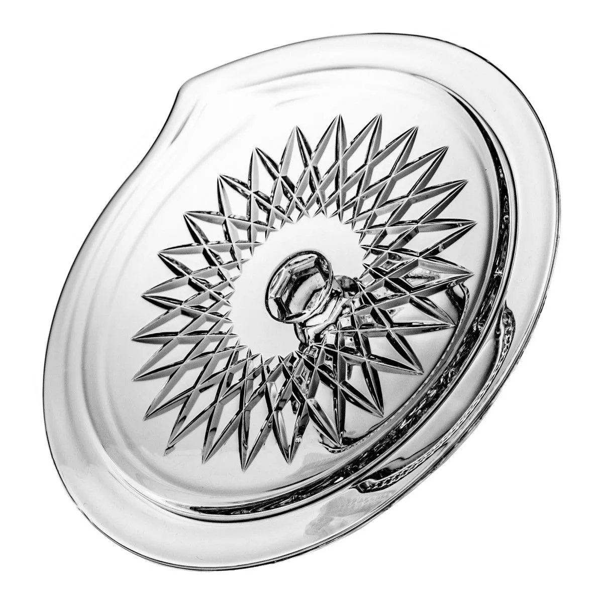 Crystal Julia Talerz kryształowy na nodze