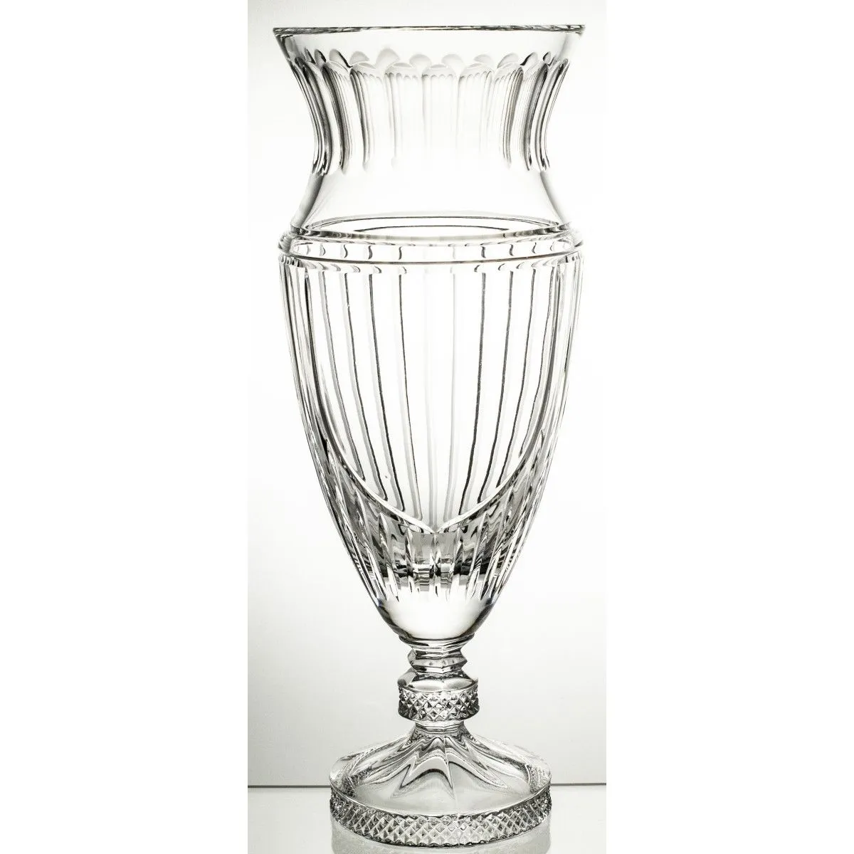 Crystal Julia Wazon kryształowy miejsce na grawerunek 40,2 cm