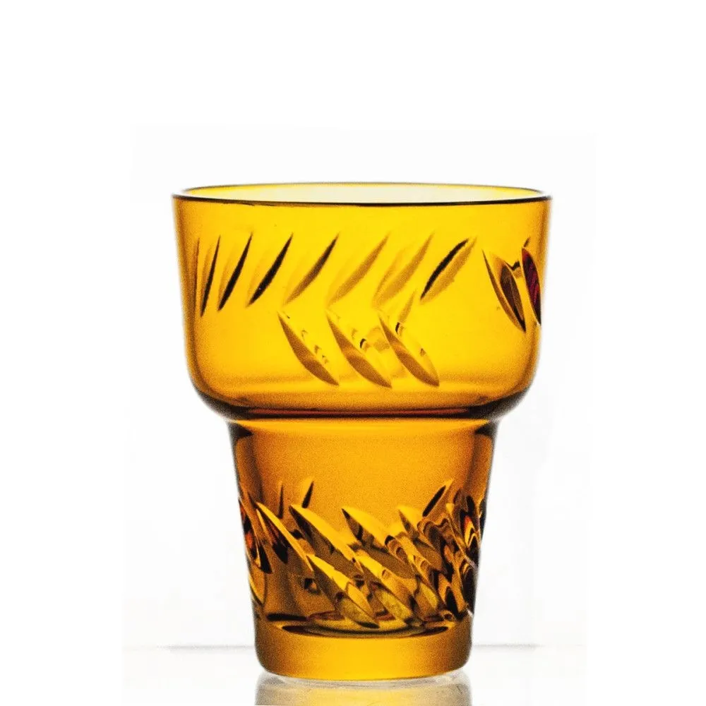 Crystal Julia Komplet 4 sztuk kieliszków kolekcja HopOnTop bursztyn