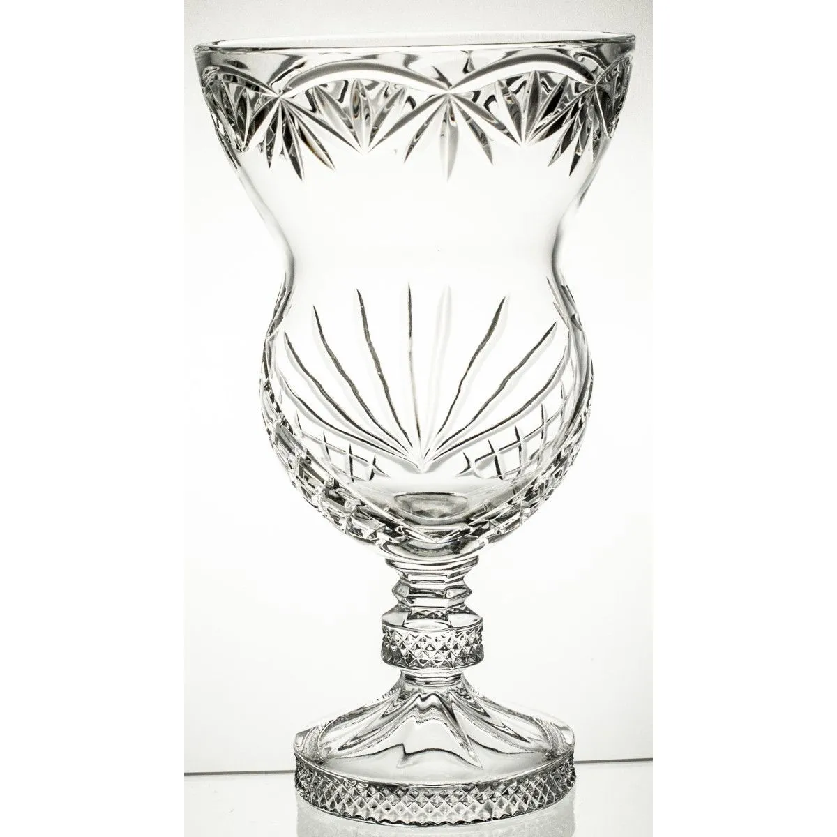 Crystal Julia Wazon kryształowy miejsce na grawerunek 30,5 cm