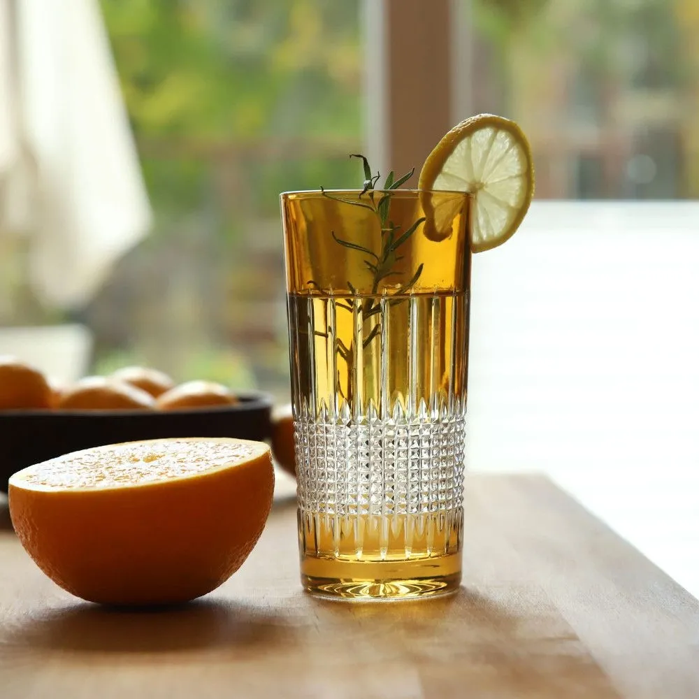 Crystal Julia Szklanki kryształowe wysokie 6 sztuk Stellum