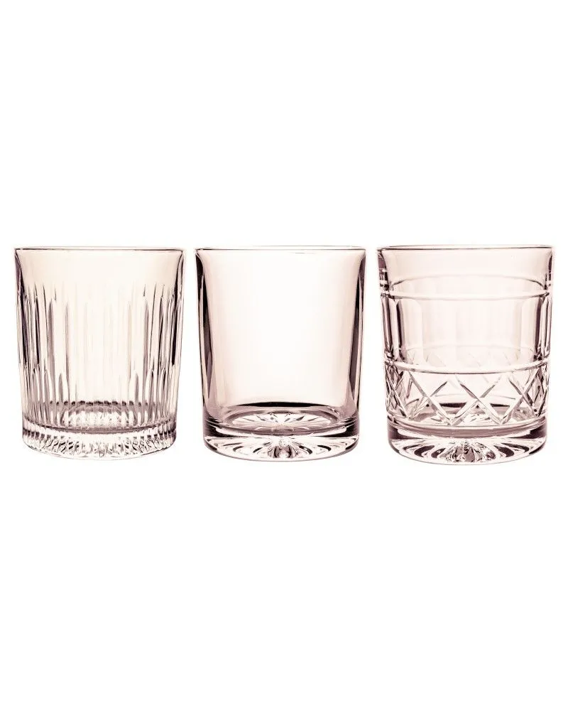 Crystal Julia Szklanki kryształowe do whisky 3 szt. Veranda
