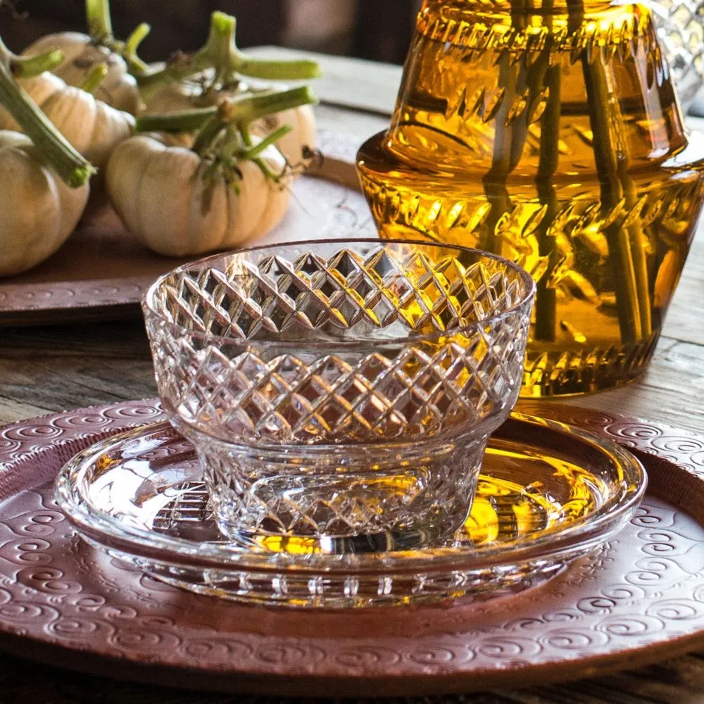 Crystal Julia Talerzyk kryształowy 18 cm Caro