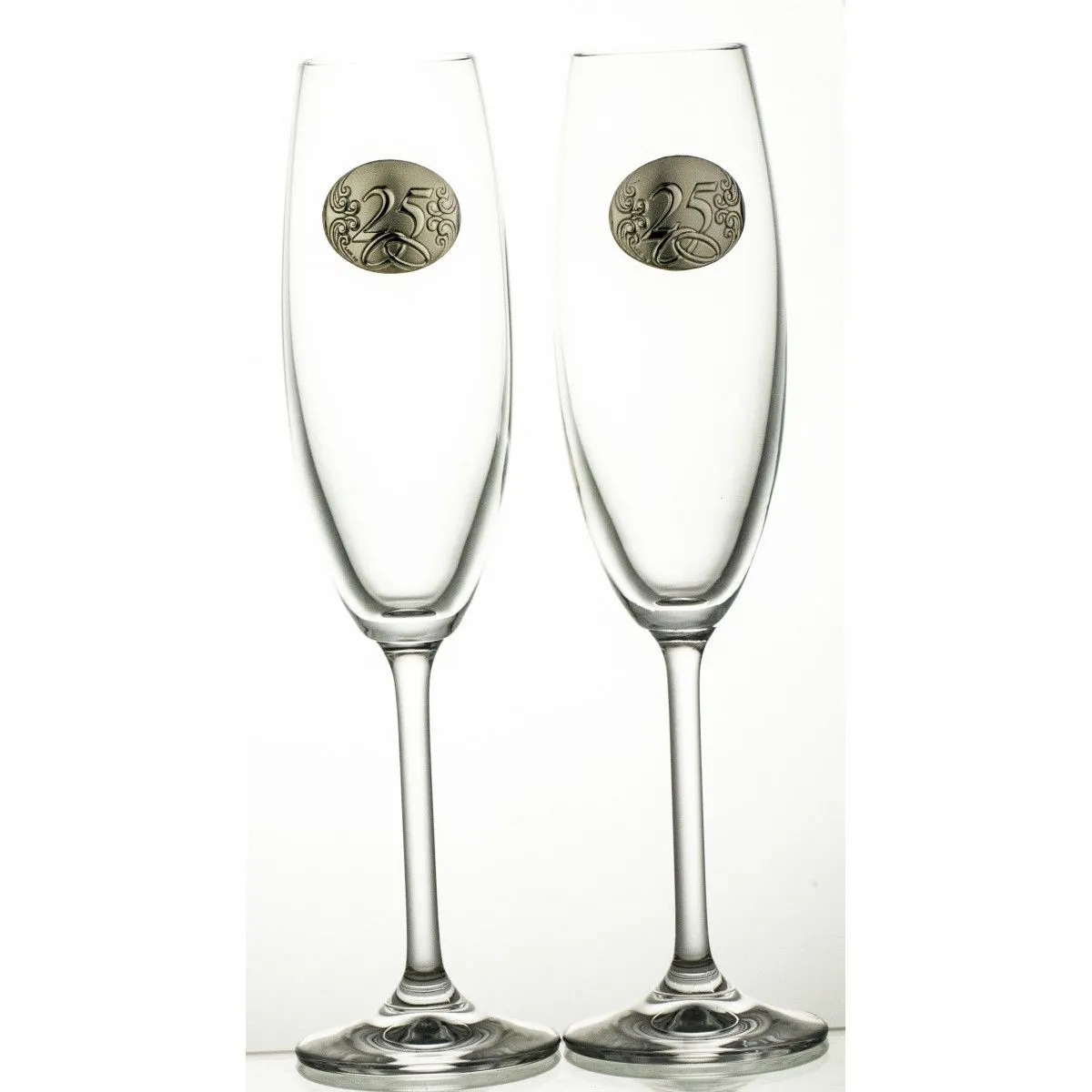Crystal Julia Kieliszki 25 lat 2 sztuki do szampana kryształowe